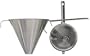 Linden Sweden-Jonas of Sweden 18/10 Stainless Steel Conical Strainer, 7-1/2 Inch