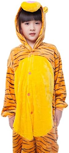 Children Unisex Onesies Kigurumi Pyjamas Fleece Animal Costumes Cosplay Cartoon Sleepwear