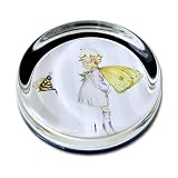 Lilliput - Small Round Glass Paperweight