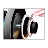 Tormek LA-120 Profiled Leather Honing Wheel