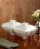 Kitchen & Housewares : Porcelain Double Pagoda Warmer