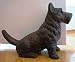 Full Bodied Iron Scottie Dog Door Stop ~ Scottish Terrier Statue