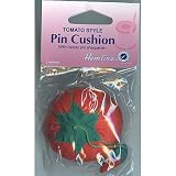 Hemline Tomato Style Pin Cushion with Attached Sharpener