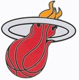 Miami Heat NBA Basketball Logo Hitch Plug Receiver Cover - Large