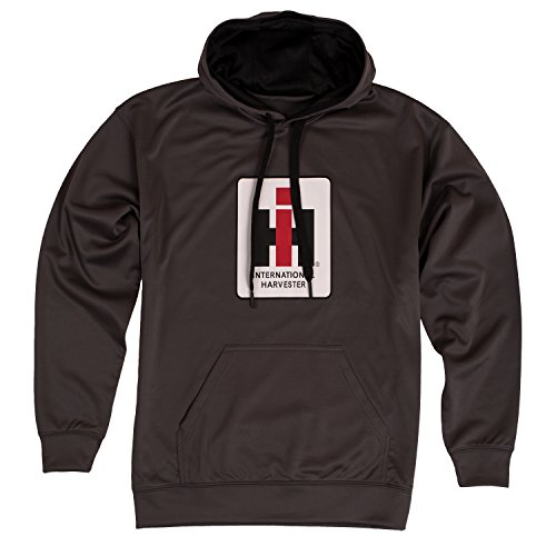 International Harvester Logo Mens Pullover Hoodie Sweatshirt Gray
