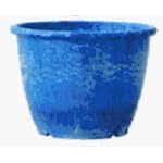 8.5 Denim RND Planter from Florist