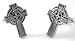 Silver Celtic High Cross Irish Cufflinks