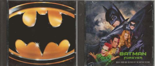  Batman Movie Soundtracks - Batman / Batman Forever (2 Full Length Cds)
