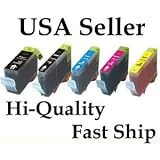 5 Pack with CHIP Non-OEM Ink for PGI-225 CLI-226 Pixma ip4820 iP4920 MG5120 MG5220 MG5320 MG6120 MG6220 MG8120 MG8220 MX882