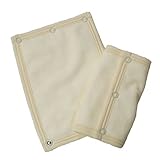 プラチナムベイビー★日本製 パイル地 4枚重ね よだれパッド (クリーム)