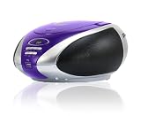 418qcFJ3RLL. SL160  Scott The Essential Line B8VL EL Tragbares Stereo Radio (CD /MP3 Player,USB Anschluss) violet