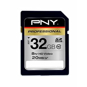 PNY 32 GB Flash Memory Card P-SDHC32G10-AZ