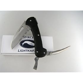 Myerchin L300P Navigator Lightknife Pro 3/4 Serrated Folder Sailing Rigging Knife