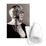 Hat fashion - April 1924 - Tea Towel 100% Cotton - Art247 - Tea Towel - 46x70cm