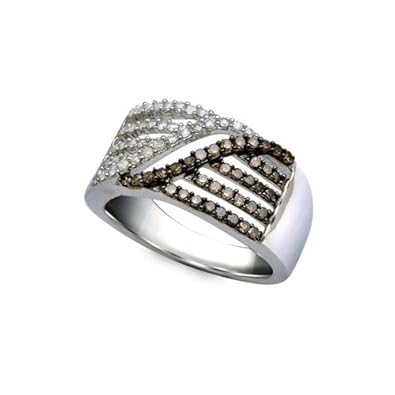 Cheap Girls Jewelry 0.51CTW COGNAC DIAMOND BRIDAL RING For Sale