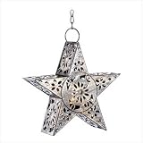 Starlight Tea Light Hanging Iron Candleholder Lantern [Misc.]