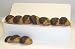 Gourmet Food : Scott's Cakes Half-Dipped Pecan Cookies with Dark Chocolate in a White Gourmet Box