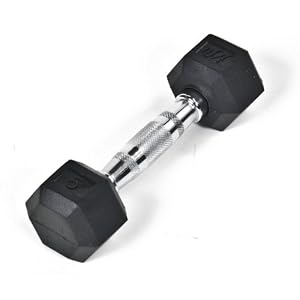 Body Solid Rubber Coated Hex Dumbbells
