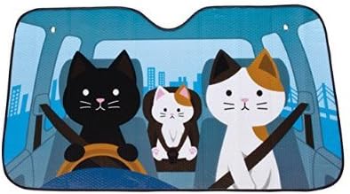 Car Sun Shade (S) cat family