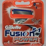ジレットフュージョン5+1替刃 替刃4個入の画像