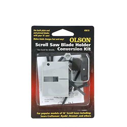 Olson Saw AC49610 Scroll Saw Blade Conversion Kit New eBay
