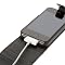 Manhattan Leather Flip Wallet Case for iPhone 4 4S-Black