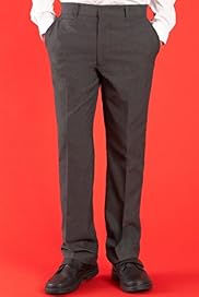 Boys Flat Front Modern Fit Trousers