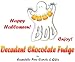 BOO Halloween Decadent Chocolate Fudge Box