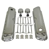 1962-85 Ford Small Block 260-289-302-351W Chrome Steel Engine Dress Up Kit - Smooth by CFR Performance