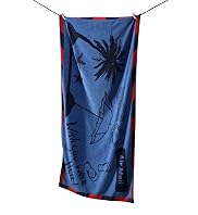 Postcard Print Beach Towel