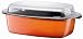 Silit 5-1/2-Quart Gourmet Roasting Pan with Lid, Wild Orange