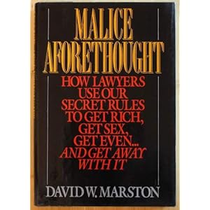 Malice Aforethought