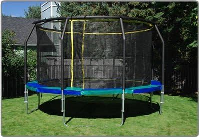 Trampoline 14 foot Medalist with enclosure (Blue/Green)