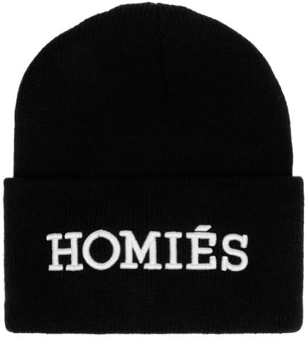 Homies Beanie Hat Black