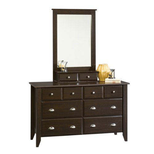 Jamocha Espresso Dresser / Chest of Drawers w/ BONUS Mirror