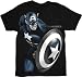 Search : Captain America Desaturate Black T-Shirt Tee