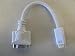 Mini-DVI to VGA Female Monitor Cable Adapter