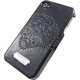 Executive Ed Hardy Faceplate for iPhone 4 - Tiger - Black