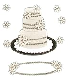 418qwboZqxL. SL160  Jolees  Boutique Themed Ornate Stickers, Wedding Cake