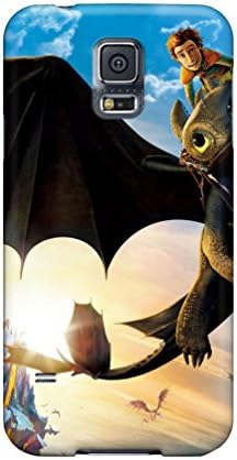 New Hiccup And Toothless Tpu Case Cover, Anti-scratch GraceannMJackson Phone Case For Galaxy S5