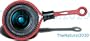 Follow Focus - ROSSO - DSLR Ghiera di messa a fuoco per obiettivi fino a 70 mm di diametro - 20/20 Focus