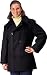 Black US Navy Type Womens Wool Peacoat