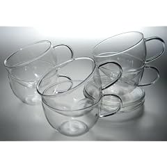 Glas Teeservice / Teeset 12-teilig (GLMY-5002)