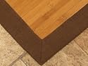 Harmony Bamboo Rug 4x6, Cotton Border