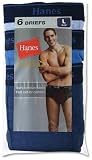 Hanes Men's 6-Pack Classics Full-Cut Brief