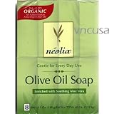 Neolia Olive Oil Soap Set - 8 Bars (5 oz X 8)