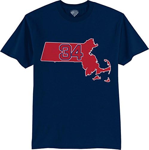 MLB Players Home State Tee Men's Baseball T-Shirts Navy Ortiz Medium