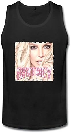 Britney Spears Piece Of Me Tour 2016 Poster Fashion Tank Top For Men Black