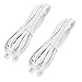 uxcell 6P4C RJ11 Telephone Extension Fax Modem Cable Line 10Ft 2Pcs