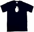 Hand Grenade Logo Men's Tee Shirt in 12 colors Small thru 6XL